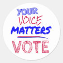 Search for voice stickers Democracy