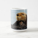 Search for sea otter coffee mugs Water
