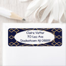 Search for bowtie return address labels Blue