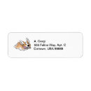 Search for pembroke return address labels Cartoon