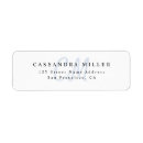 Search for letter return address labels Initial