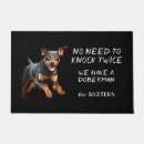 Search for doberman doormats Animal