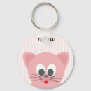 Search for pink cat key rings Modern