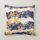 Search for navy blue white flowers cushions Modern