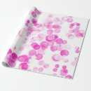 Search for bokeh wrapping paper Pink