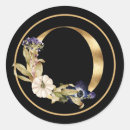 Search for monogram o stickers Floral