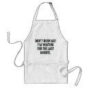 Search for procrastinator aprons Last minute