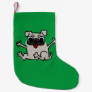 Search for pug christmas stockings Funny