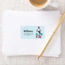 Search for two cats return address labels Dr seuss