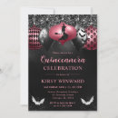 Search for halloween quinceanera invitations Black