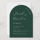 Search for green engagement party invitations Modern