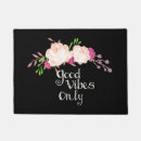 Search for good vibes doormats Cute