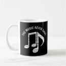 Search for sayings with musical notes mugs Musician