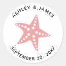 Search for starfish wedding stickers Ocean