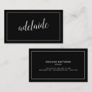Search for fashion designer business cards Hairdresser