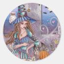 Search for fairy witch stickers Moon