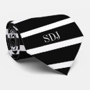 Search for initial letter ties Black and white