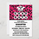 Search for leopard graduation invitations College