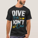 Search for funny scuba diving tshirts Red