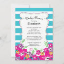 Search for tropical baby shower invitations Flowers