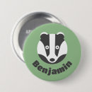 Search for badger badges Cute