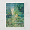 Search for vintage mermaid postcards Nymph