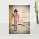 Search for bikini birthday cards Beach