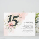 Search for rose quinceanera invitations 15 years old