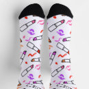 Search for lipstick socks For her