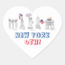 Search for patriotic heart stickers Usa