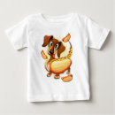 Search for pet baby shirts dachshund