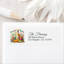 Search for fiesta return address labels Cinco de mayo