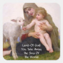 Search for lamb god stickers Jesus