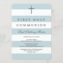 Search for party first communion invitations Blue