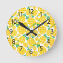 Search for pineapple clocks Illustration