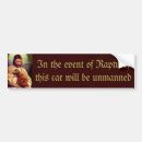 Search for rapture bumper stickers Vehicle