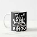 Search for funny bingo mugs Player