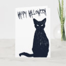 Search for silhouette halloween cards Black cat