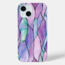 Search for abstract stained glass iphone cases Watercolor