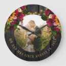 Search for barn wood clocks Mr and mrs
