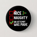 Search for naughty or nice badges Xmas
