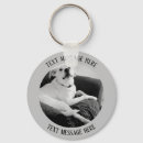 Search for black and white dog key rings Funny