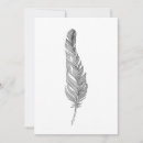 Search for white feather cards Black