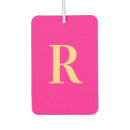 Search for trendy car air fresheners Hot pink