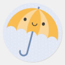Search for cute weather stickers Rain