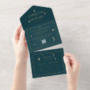 Search for navy and gold wedding invitations Qr code