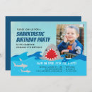 Search for shark party invitations Nautical