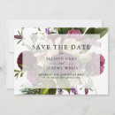 Search for purple save the dates Flower
