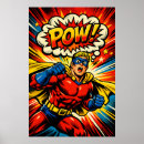 Search for superhero art Comic book style