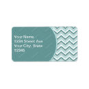 Search for green chevron return address labels Stylish
